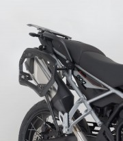 SW-MOTECH DUSC 41/33 L Side Cases with Carrier for Triumph Tiger 900 Alpine/Desert Edition (25), GT/Rally Pro (23) Black KFT....