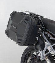 SW-MOTECH DUSC 41/33 L Side Cases with Carrier for Triumph Tiger 900 Alpine/Desert Edition (25), GT/Rally Pro (23) Black KFT....
