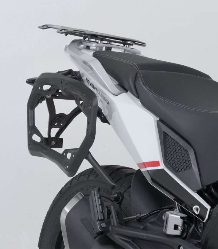 Maletas Laterales con Soporte DUSC Negras 33/33 L Moto Morini X-Cape 650 (21) SW-MOTECH KFT.23.017.65001/B KFT.23.017.65001/B