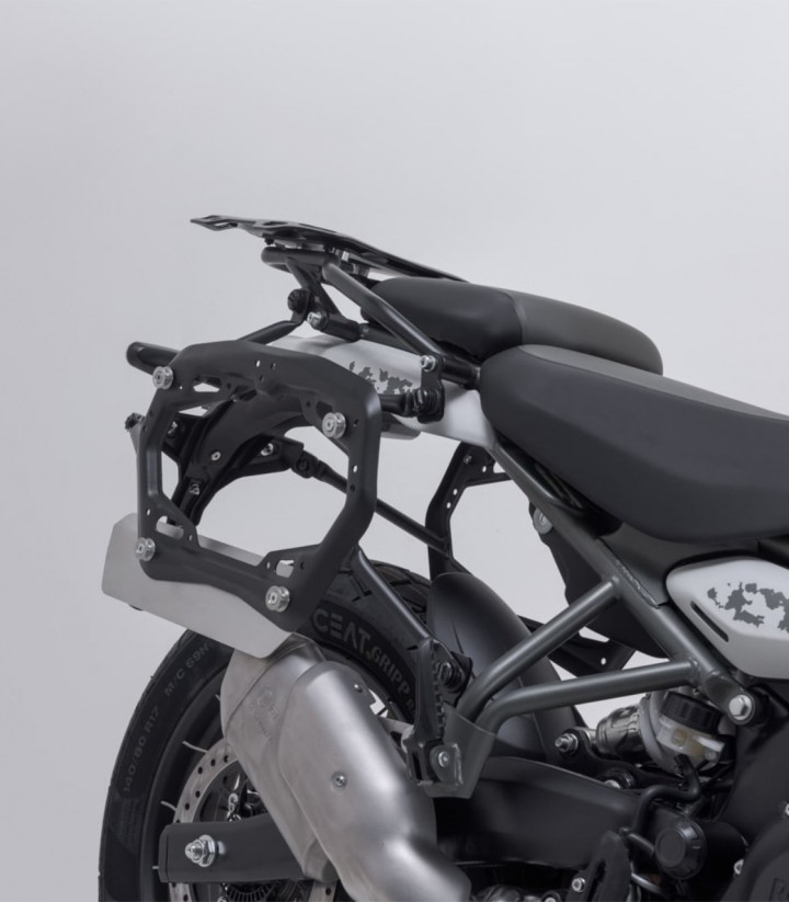 Maletas Laterales con Soporte DUSC Negras 33/33 L Royal Enfield Himalayan 450 (23) SW-MOTECH KFT.41.620.65001/B KFT.41.620.65...