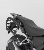 Maletas Laterales con Soporte AERO ABS Negras 25/25 L Honda CB500F/X (12-18), CBR500R (12-15), NX500/E-Clutch (23-26) SW-MOTE...