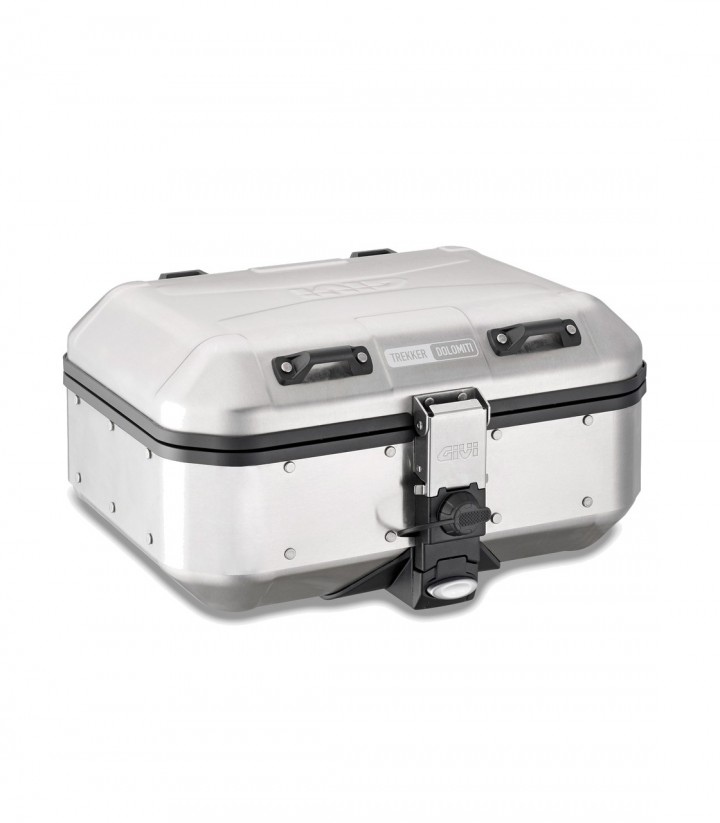 Maleta trasera o lateral Trekker Dolomiti 30 DLM30A color Aluminio de Givi