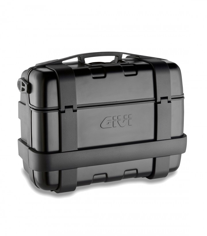 Maleta trasera o lateral Trekker 33 Black Line TRK33B color Negro de Givi
