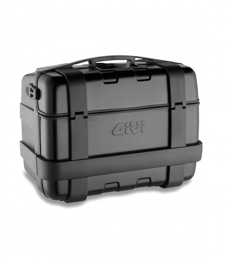 Maleta trasera o lateral Trekker 46 Black Line TRK46B color Negro de Givi