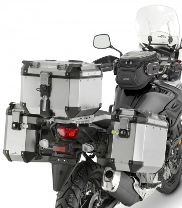 Portamaletas lateral Givi Trekker Outback MONOKEY® CAM-SIDE para Suzuki DL 650 V-Strom PL3112CAM