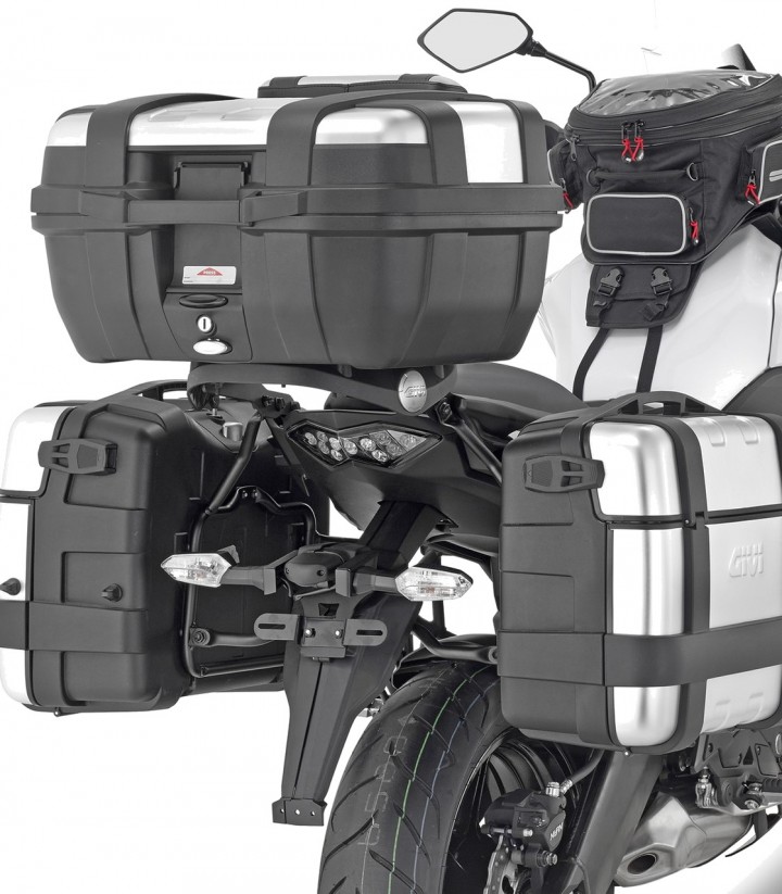 Portamaletas lateral Givi MONOKEY® o RETRO FIT para Kawasaki Versys 650 PL4114