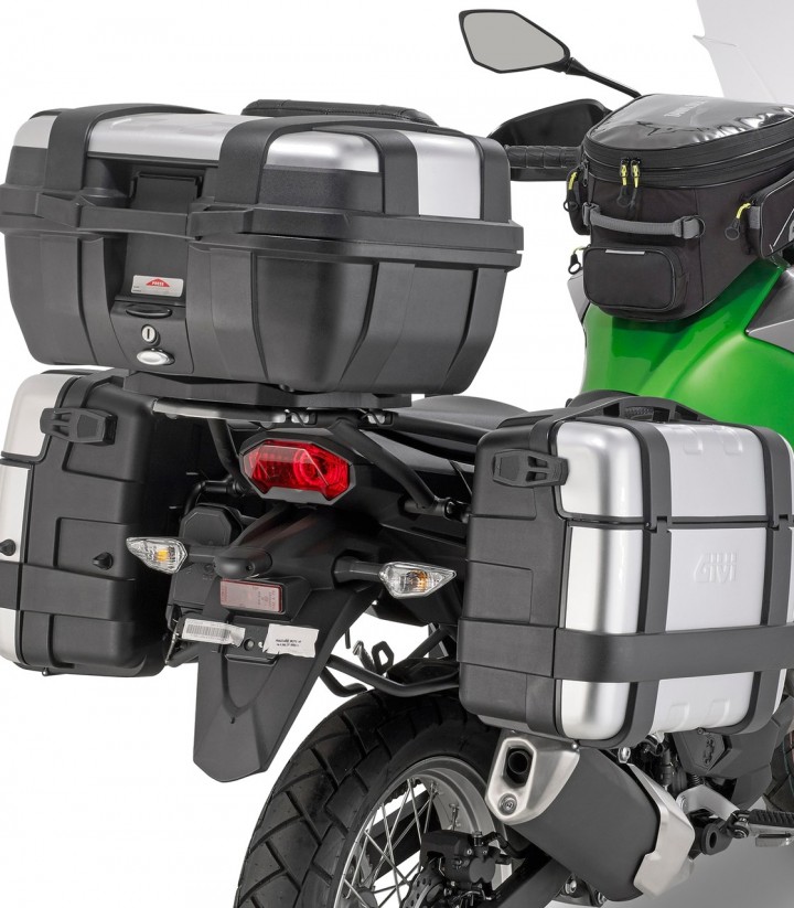 Portamaletas lateral Givi MONOKEY® o RETRO FIT para Kawasaki Versys-X 300 PL4121