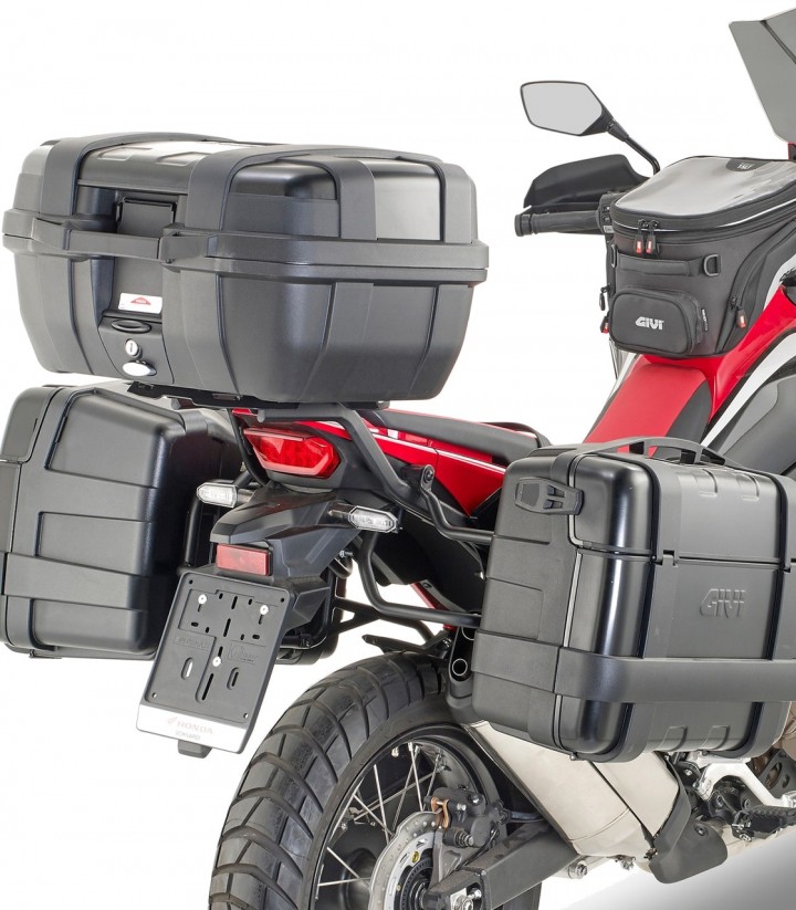 Portamaletas lateral ONE-FIT Givi MONOKEY® para Honda CRF1100L Africa Twin PLO1179MK