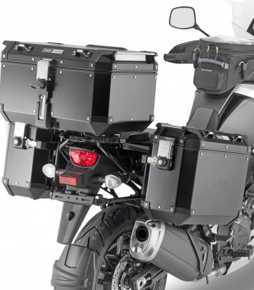 Portamaletas lateral ONE-FIT Givi Trekker Outback MONOKEY® CAM-SIDE para Suzuki V-Strom 1050 PLO3118CAM