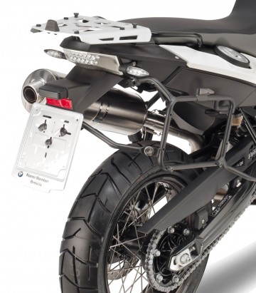 Portamaletas lateral de fijación rápida Givi MONOKEY® o RETRO FIT para BMW F 650/700/800 GS PLR5103