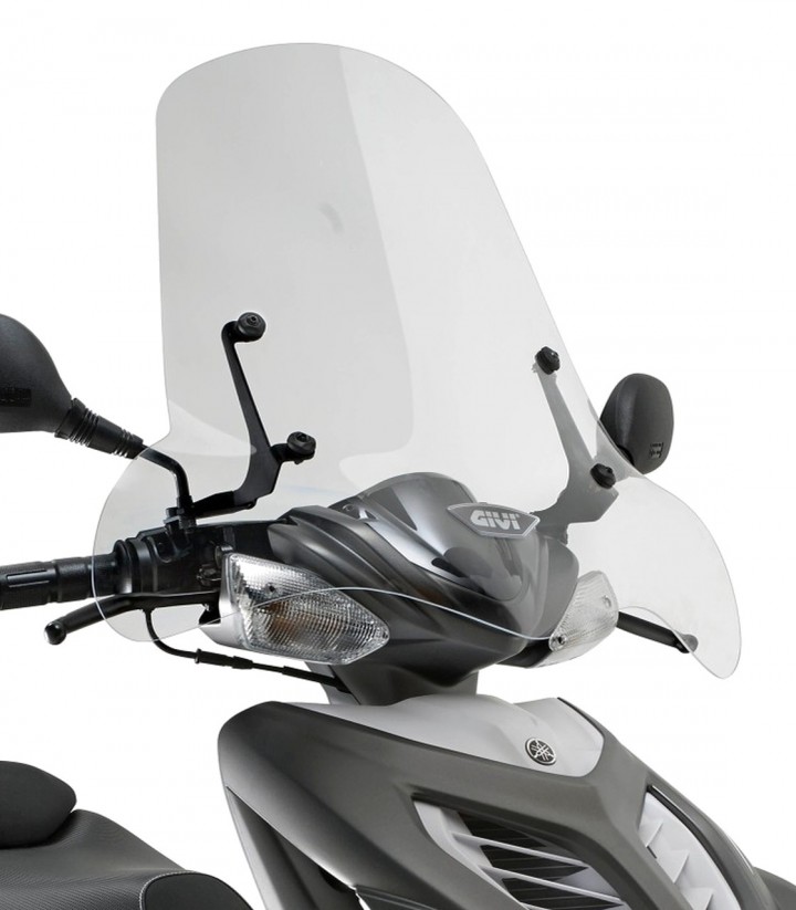 Parabrisas Transparente Givi 288A para Keeway RY6/RY8, Piaggio Typhoon, Yamaha Aerox R 50