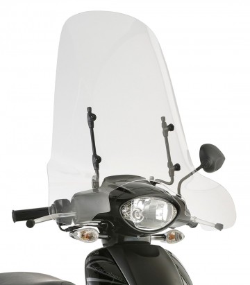 Parabrisas Transparente Givi 6704A para Aprilia Scarabeo 50