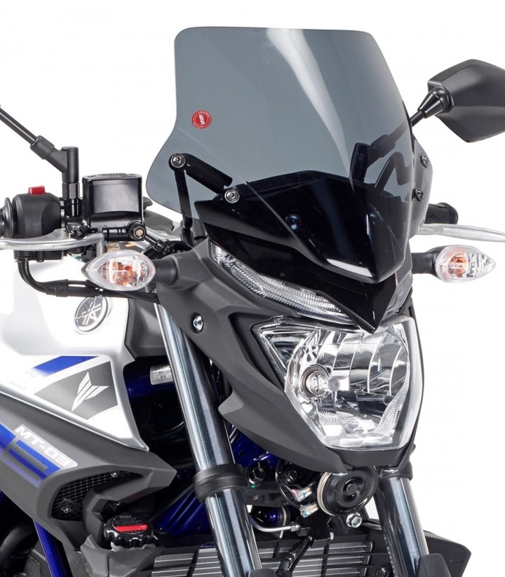 Windschild Getönt Givi A2127 für Yamaha MT-03 321 (16-19)