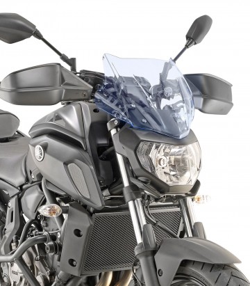 Windschild Klar-Blau Givi A2140BL für Yamaha MT-07