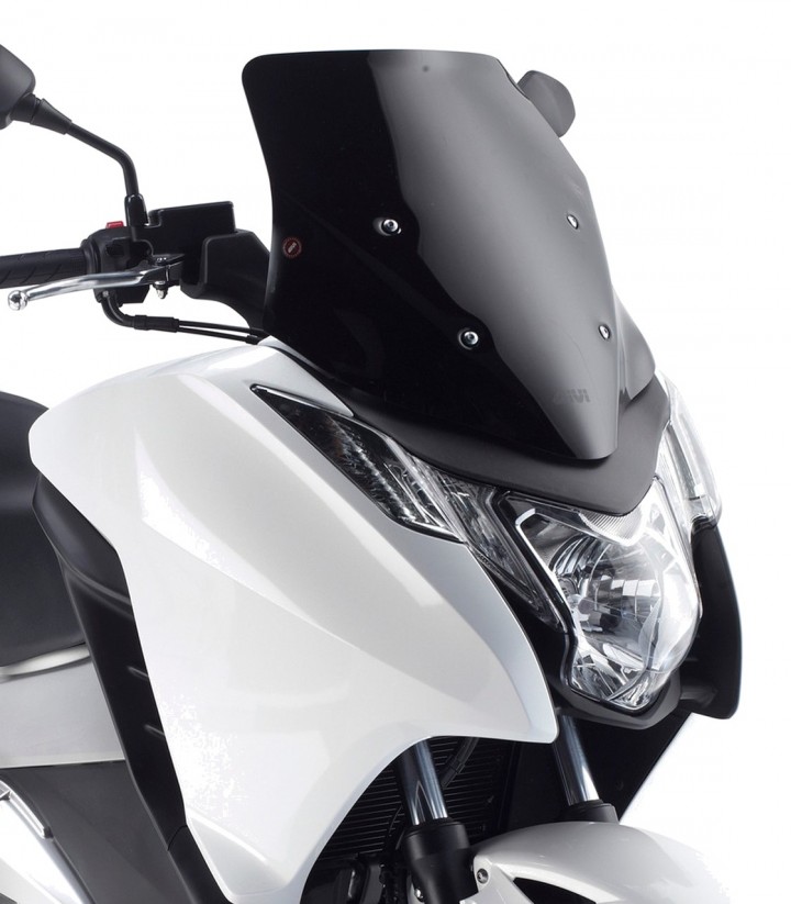 Windschild Schwarz Givi D1109B für Honda Integra 700 (12-13), Integra 750 (14-20)