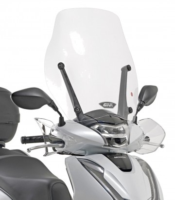 Windschild Klar Givi D1155ST für verschiedene Honda- und NIU-Modelle