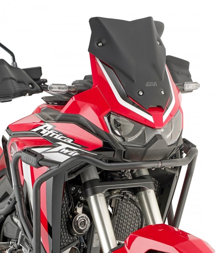 Windschild Mattschwarz Givi D1179BO für Honda CRF1100L Africa Twin (20-23)
