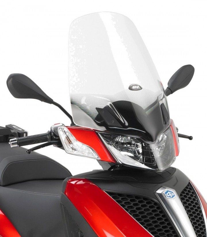 Piaggio Mp3 Yourban 125/300 Givi Transparent Windscreen D5600ST