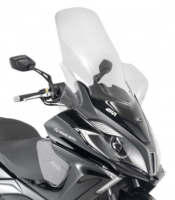 Windschild Klar Givi D6107ST für Kymco Downtown ABS / TCS 125i/350i (15-24)