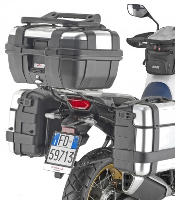 PL ONE-FIT side case holder Givi MONOKEY® for Honda XL 750 Transalp (23–24) PLO1201MK