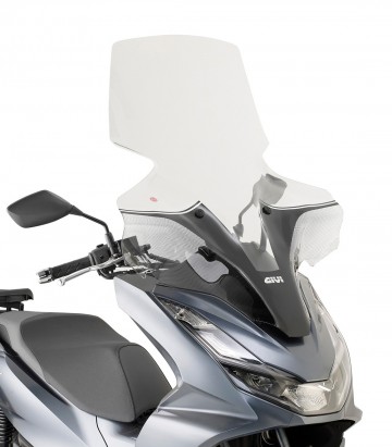 Honda PCX 125 (21-24) GIVI Windscreen in Transparent 1190DT+D1190KIT