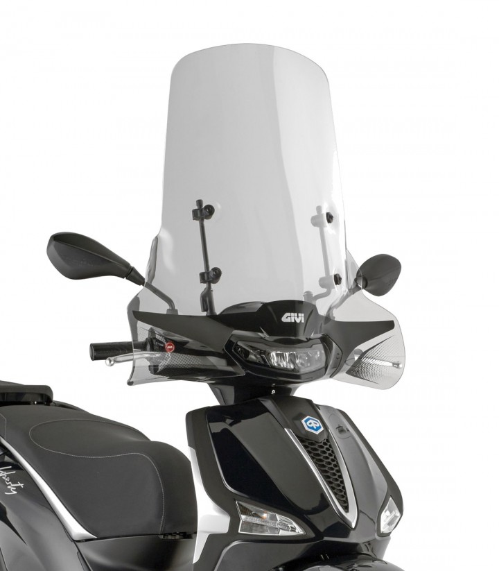 Piaggio Liberty 50-125-150 (25-26) GIVI Windscreen in Transparent 5623A+A5623A