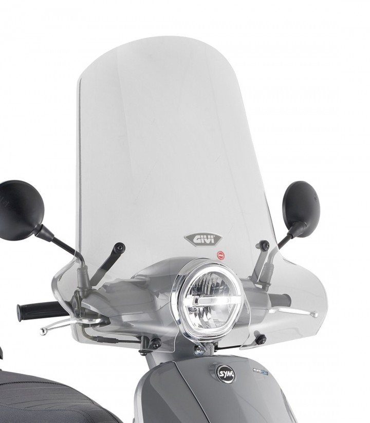 SYM Fiddle 125 Euro 5 (20) GIVI Windscreen in Transparent 7062A+A7062A
