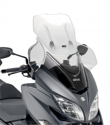 Cúpula Regulable Airflow Transparente GIVI Suzuki Burgman 400 (17-26) AF3115B