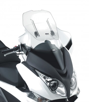 Cúpula Regulable Airflow Transparente GIVI Honda SW-T 400 - 600 (09-17) AF318B