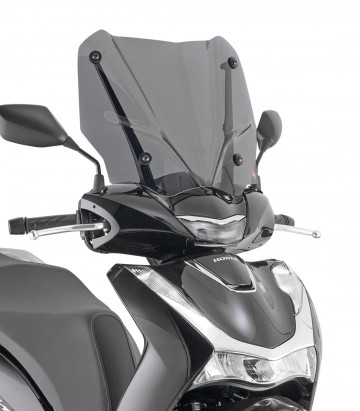Honda SH 125-150 (20-25) GIVI Airflow Adjustable Windscreen in Smoked D1181S