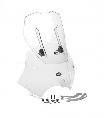 BMW R 1200 GS (04-12) GIVI Airflow Adjustable Windscreen in Transparent AF330B