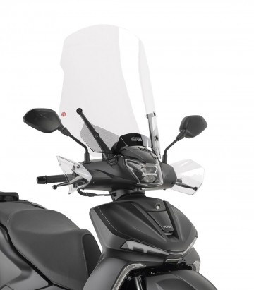 Voge SR16 125-200 (25-26) GIVI Windscreen in Transparent D9265ST