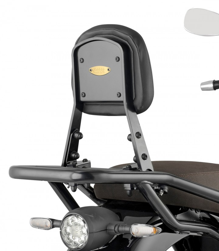 GIVI Passenger Backrest Moto Guzzi V7 850 Stone / Special (21-26) TS8206B