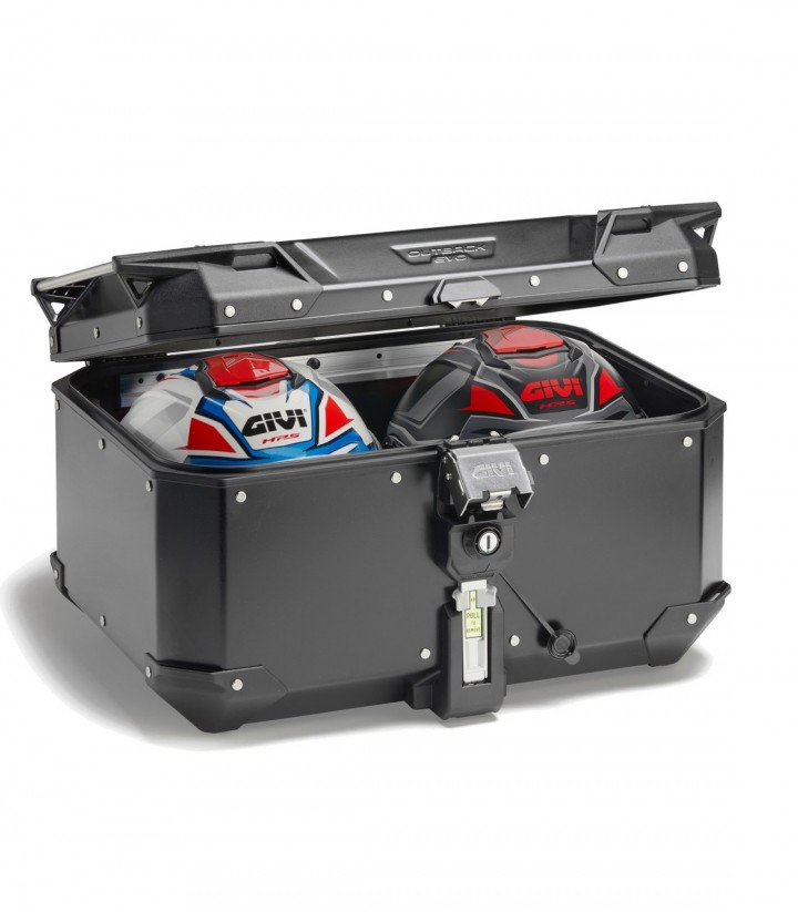 Topcase GIVI Trekker Outback EVO Smart Black Line Monokey 58 L