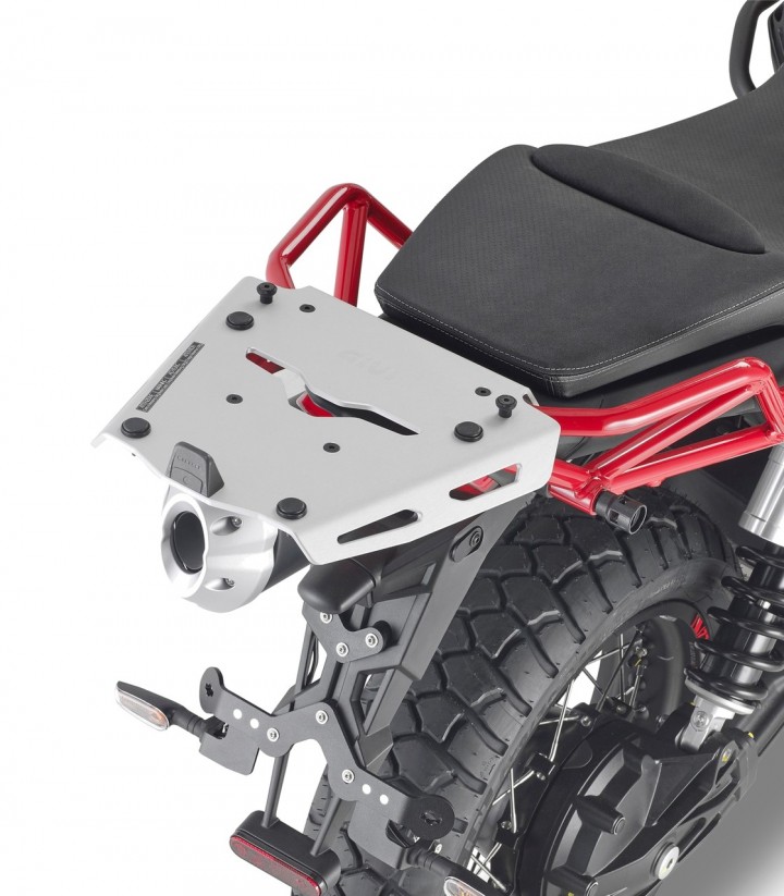 Soporte GIVI Maleta Trasera MONOKEY® Moto Guzzi V85 TT (19-23) SRA8203