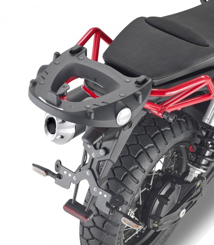 Soporte GIVI Maleta Trasera MONOKEY® / MONOLOCK® Moto Guzzi V85 TT (19-23) SR8203