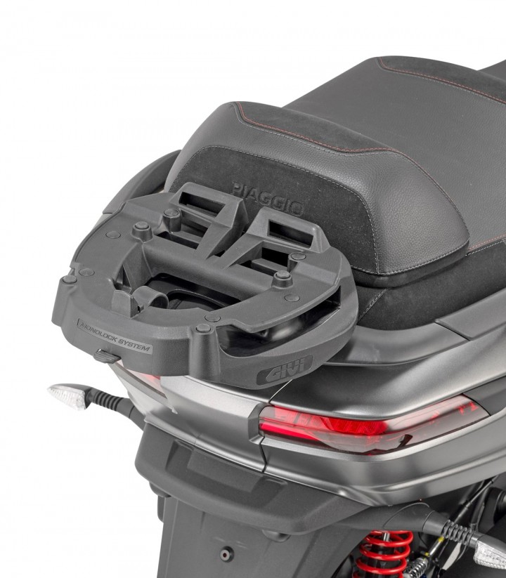 Soporte GIVI Maleta Trasera MONOKEY® / MONOLOCK® Piaggio MP3 350-400-500 Sport / Business (18-21) SR5613