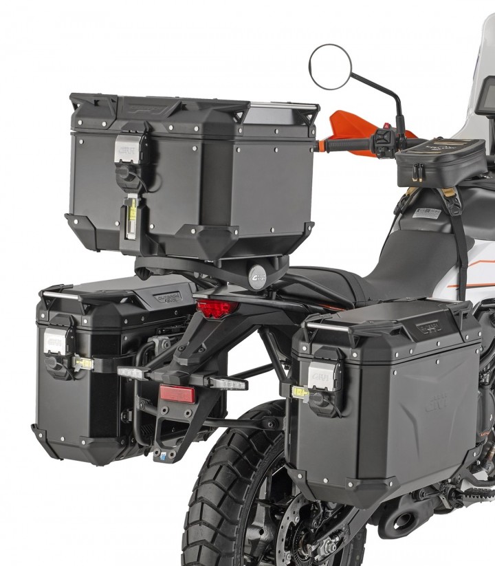 Portamaletas Laterales GIVI PL ONE-FIT para KTM 390 Adventure X / 390 Adventure R (25-26) PLO7718CAM