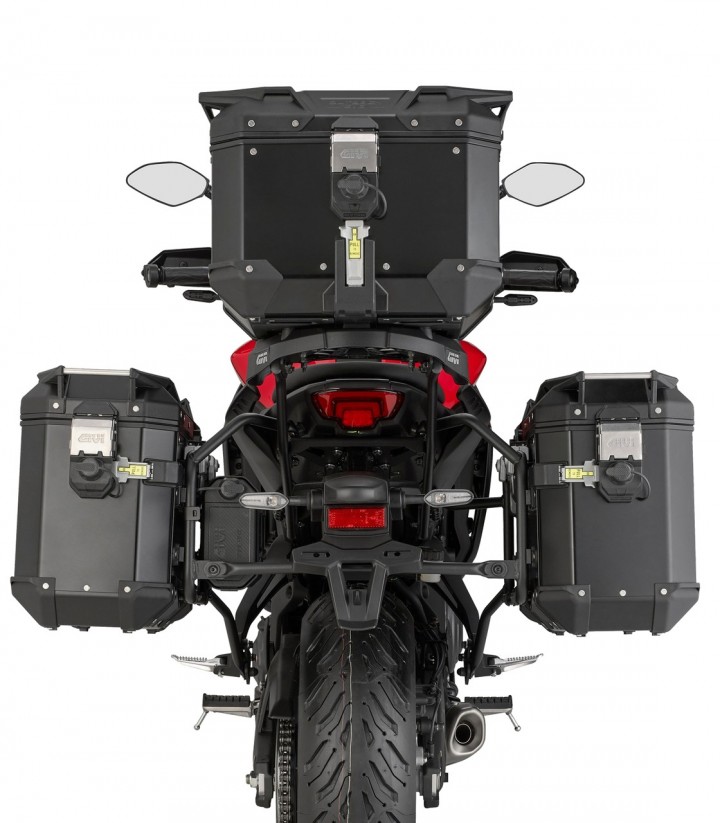Portamaletas Laterales GIVI PL ONE-FIT para Yamaha Tracer 7 (25-26) PLO2177CAM
