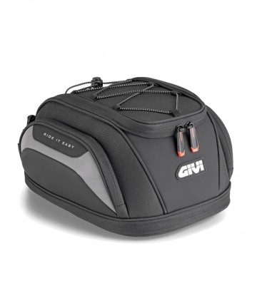 Sitzbanktasche 11-14 L EASY07 GIVI Seatlock / Tanklock in Schwarz und Grau