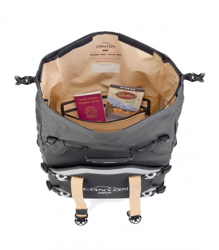 Seitentaschen Canyon Unifit Wasserdicht GRT709B 35+35 L GIVI