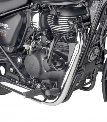 GIVI Tubular Engine Guards Royal Enfield Meteor 350 (21-26) in Black TN9053