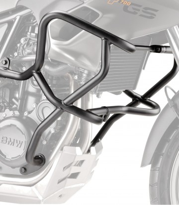 GIVI Tubular Engine Guards BMW F 650 GS/F 800 GS (08-17), F 700 GS (13-17) in Black TN5103