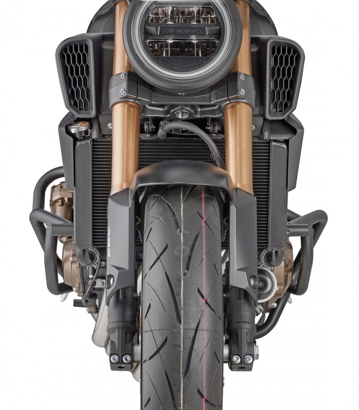 GIVI Tubular Engine Guards Honda CB 650 R (24-26) in Black TN1185