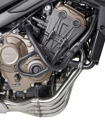 GIVI Tubular Engine Guards Honda CB 650 R (24-26) in Black TN1208
