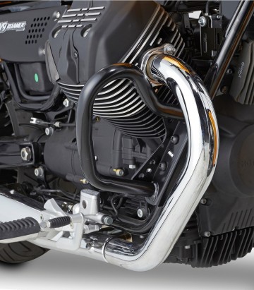 GIVI Tubular Engine Guards Moto Guzzi V7 III Stone/Special (17-20), V7 850 Stone/Special (21-26), V9 Roamer/Bobber (16-24) in Bl