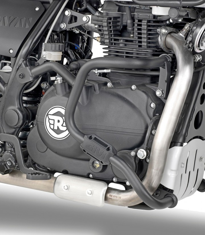 Defensas Tubulares GIVI Royal Enfield Himalayan (18-23), Scram 411 (22-24) en Negro TN9050