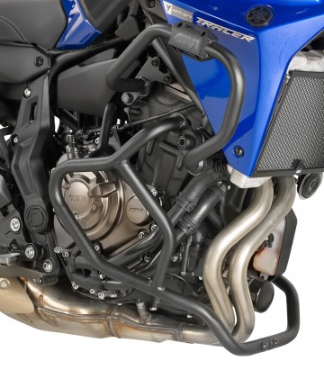 Defensas Tubulares GIVI Yamaha MT 07 Tracer (16-19), Tracer 7/GT (20-24) en Negro TNH2130