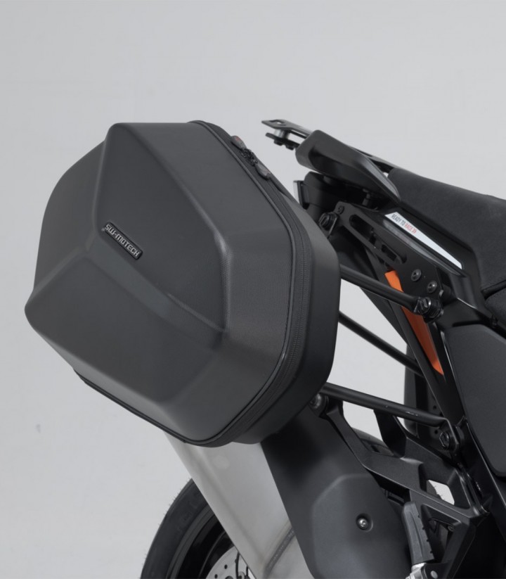 Maletas Laterales con Soporte AERO ABS Negras 25/25 L KTM 1290 Super Adventure (21), 1390 Super Adventure R/S (24) SW-MOTECH ...
