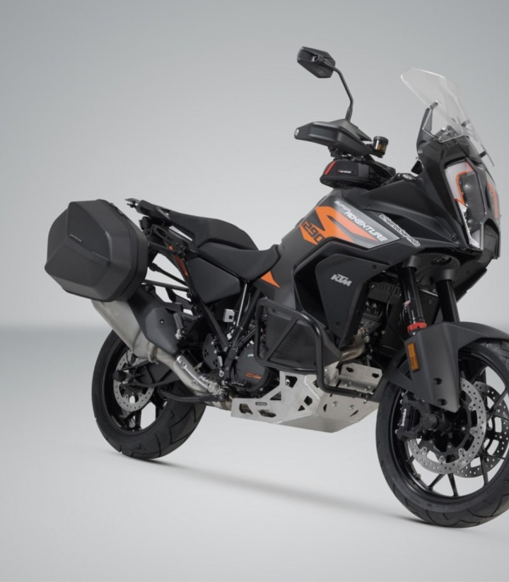Maletas Laterales con Soporte AERO ABS Negras 25/25 L KTM 1290 Super Adventure (21), 1390 Super Adventure R/S (24) SW-MOTECH ...